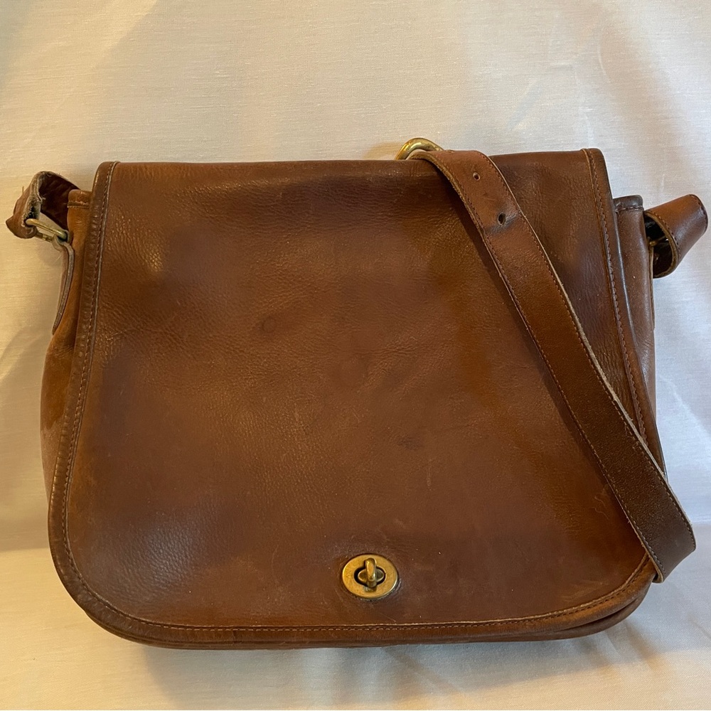 Vintage Coach Leather Crossbody